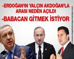 -Erdoğan'ın Yalçın Akdoğan'la arası neden açıldı