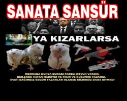 Ayşegül Özbek Haberi : Sanata sansür;  ‘Ya kızarlarsa’ 