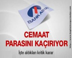 Cemaat parasını kaçırıyor