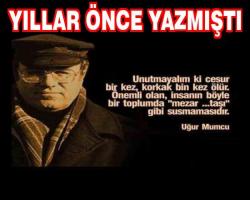 YILLAR ÖNCE YAZMIŞTI..