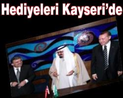 Utku Çakırözer bildirdi : Hediyeleri Kayseri’de