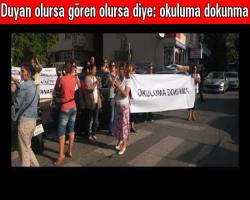 Okullar açıldı, veliler imam hatipe karşı eyleme başladı