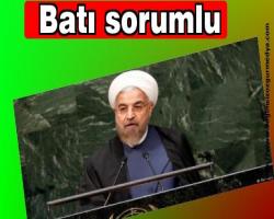 Olgular gelişirken böyle yüsek tonda konuşmayan, Ruhani Batı'yı sorumlu tuttu