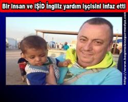 Bir insan ve IŞİD İngiliz yardım işçisini infaz etti 