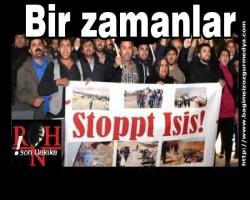 Avrupalı Kürtler bir zamanlar Türk askeri için yapıyorlardı şimdi Kobani için eylemde