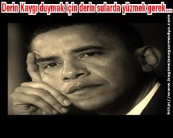 Derin Kaygı duymak için derin sularda yüzmek gerek...