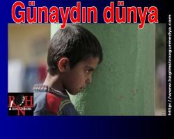 Günaydın dünya yeni uyandınız biliyoruz yüzünüzü yıkayın...