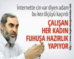 ’Çalışan kadın fuhuşa destek oluyor’