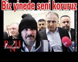 Biz yinede seni koruruz; Belik bize ihtiyaç duymaz Ekrem Dumanlı Emniyet Müdürlüğü'nde 