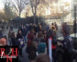 Gazi Üniversitesi'nde Mikser'lik yapanlar ve kul olan polis kadın öğrencilere saldırdı! 