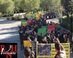 Mikser ateşlediği bölgede bulunan Çukurova Üniversitesi'nde polis saldırısı: Kütüphaneyi bastılar!