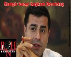 Vampir kurye başkanı Demirtaş: 10 Gün İçinde Müzakereler Başlayabilir