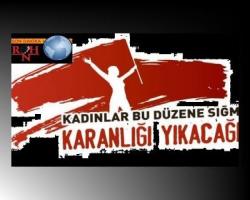  Kadınlar 8 Mart'a sokaklarda