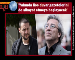 Akıl sağlığı yerinde değil, durum vahim; 'Lise duvar gazetelerini de şikayet etmeye başlayacak'