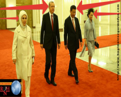 Dün Rahibe ve HAİN olan Erdoğan'lar Çin ziyaretinde idi, bu gün ise Erdoğan’dan ‘Uygur’ mesajı geldi