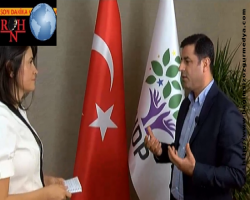Baş vampiri yine korudu Demirtaş: Öcalan'sız barış olmaz