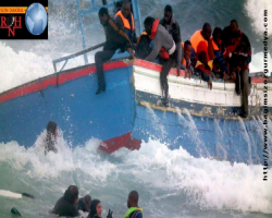  DÜNYA Bir tekne daha alabora oldu