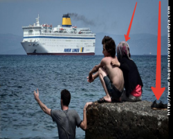 Komşu günah çıkardı ve sığınmacılar için yolcu gemisi kiraladı...