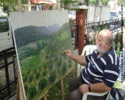 ÇOBAN RESSAM ;55. Sanat yılı nedeniyle 107. Kişisel sergisini açtı. 