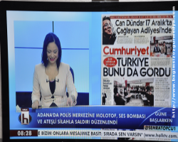 Casus gazetecilerden haberler: Tutuklandıklar 20. günü. Haber verilirken yayın durduruldu...