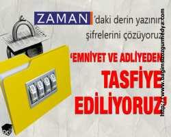 'Emniyet ve adliyeden tasfiye ediliyoruz'