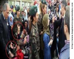 Şehit cenazesinde Boş Bakan Helaya ve İb. Me. Gö.'e sert tepki