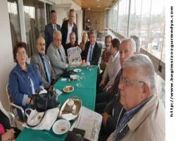 C. Demirali Gürsu bildiriyor:  Meslektaşımız Mustafa Balbay Ulus Gazetesine ziyareti...