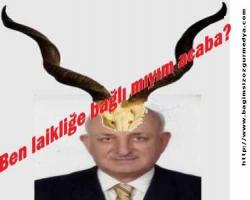 Bir kaç saat önce Şerefsiz kendine sordu: Ben laikliğe bağlı mıyım acaba? 