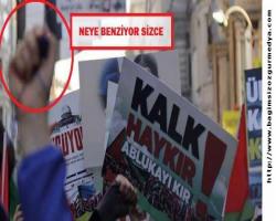 Eylem yerine ulaşırsa fark yaratır, yoksa hedef saptır; İHH'dan Beyoğlu'nda Mavi Marmara eylemi 