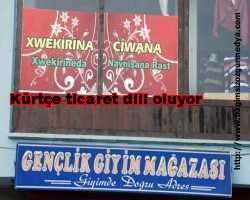Kürtçe ticaret dili oluyor