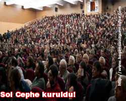 Sol Cephe kuruldu! (Güncelleme: 15:30)