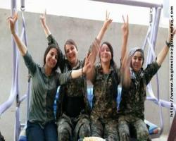 Doğru veya algılama ne olursa olsun;  Ezidi kadınlar IŞİD’e karşı eline silah aldı
