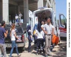 AVM inşaatında kat çöktü: 5 işçi yaralandı