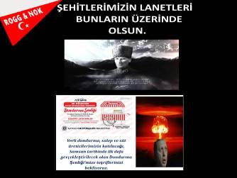 ŞEHİTLERİMİZİN LANETLERİ BUNLARIN ÜZERİNDE OLSUN.