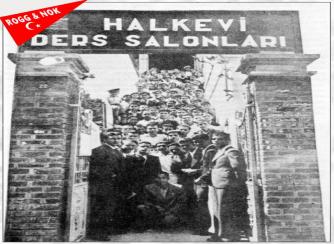 CUMHURİYET DÖNEMİNDE HALKEVLERİ